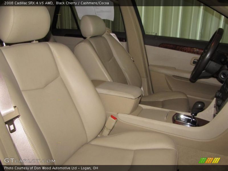 Black Cherry / Cashmere/Cocoa 2008 Cadillac SRX 4 V6 AWD