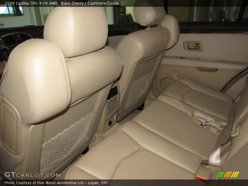 Black Cherry / Cashmere/Cocoa 2008 Cadillac SRX 4 V6 AWD