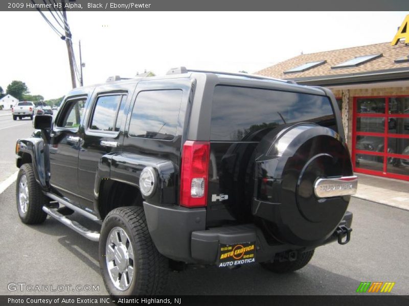 Black / Ebony/Pewter 2009 Hummer H3 Alpha