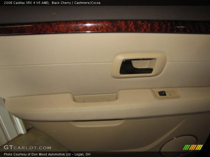 Black Cherry / Cashmere/Cocoa 2008 Cadillac SRX 4 V6 AWD