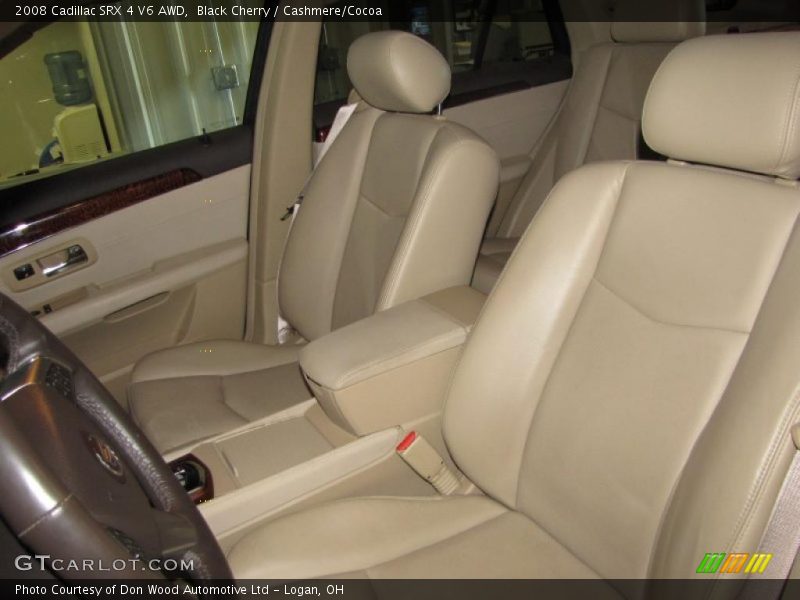 Black Cherry / Cashmere/Cocoa 2008 Cadillac SRX 4 V6 AWD