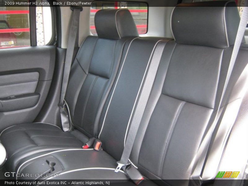 Black / Ebony/Pewter 2009 Hummer H3 Alpha