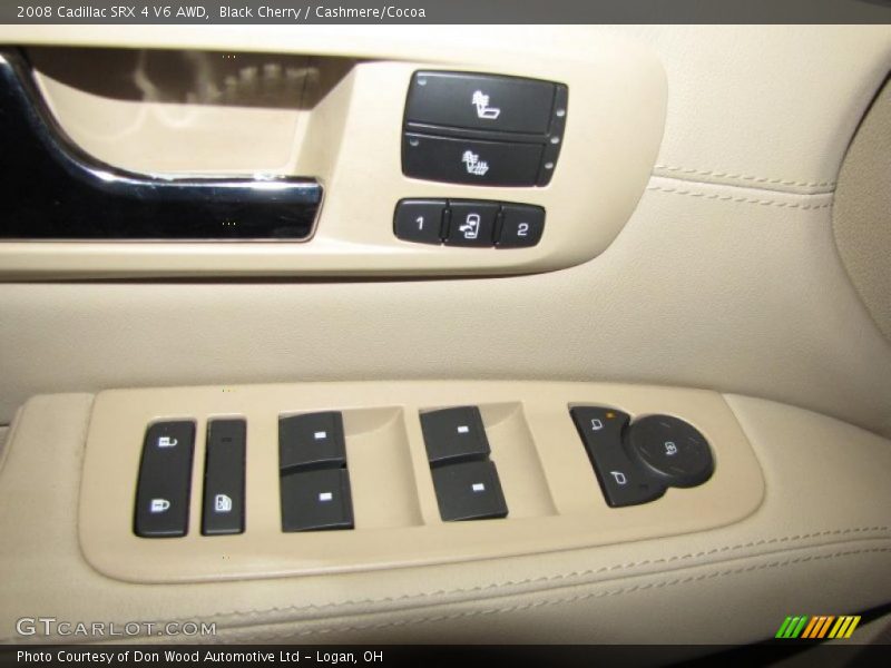 Black Cherry / Cashmere/Cocoa 2008 Cadillac SRX 4 V6 AWD