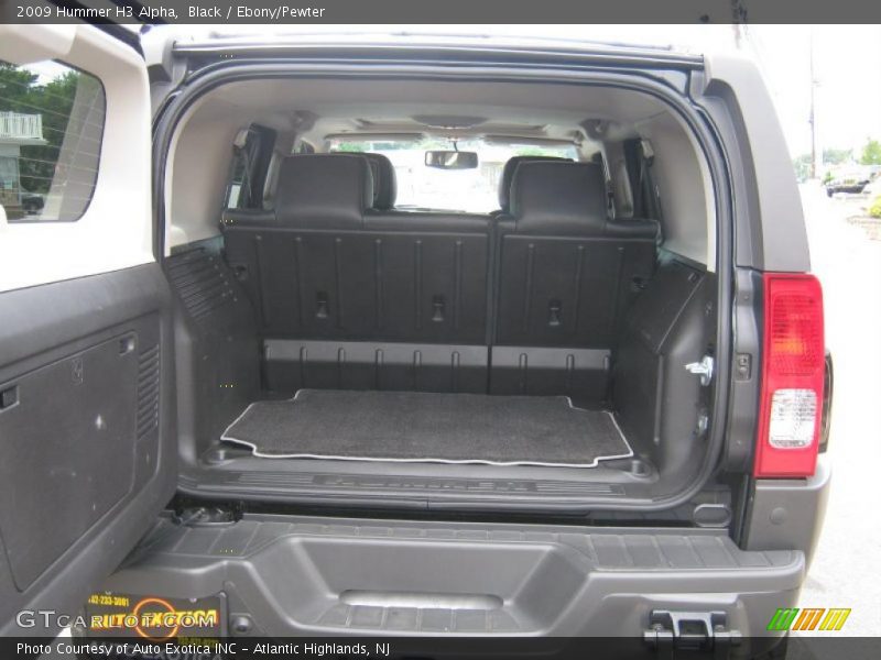 Black / Ebony/Pewter 2009 Hummer H3 Alpha