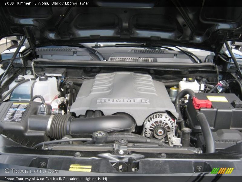 Black / Ebony/Pewter 2009 Hummer H3 Alpha