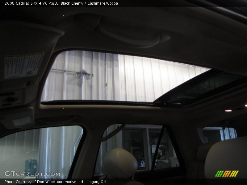 Black Cherry / Cashmere/Cocoa 2008 Cadillac SRX 4 V6 AWD