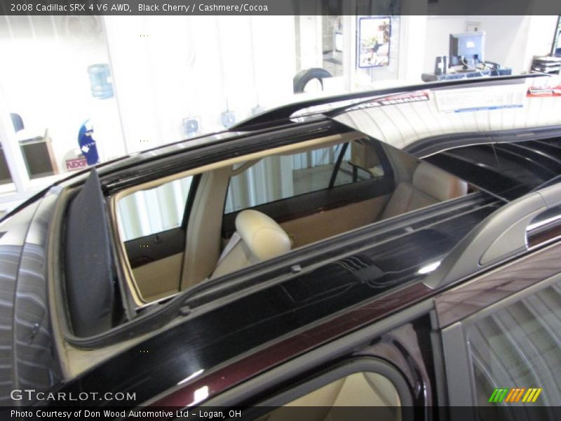 Black Cherry / Cashmere/Cocoa 2008 Cadillac SRX 4 V6 AWD