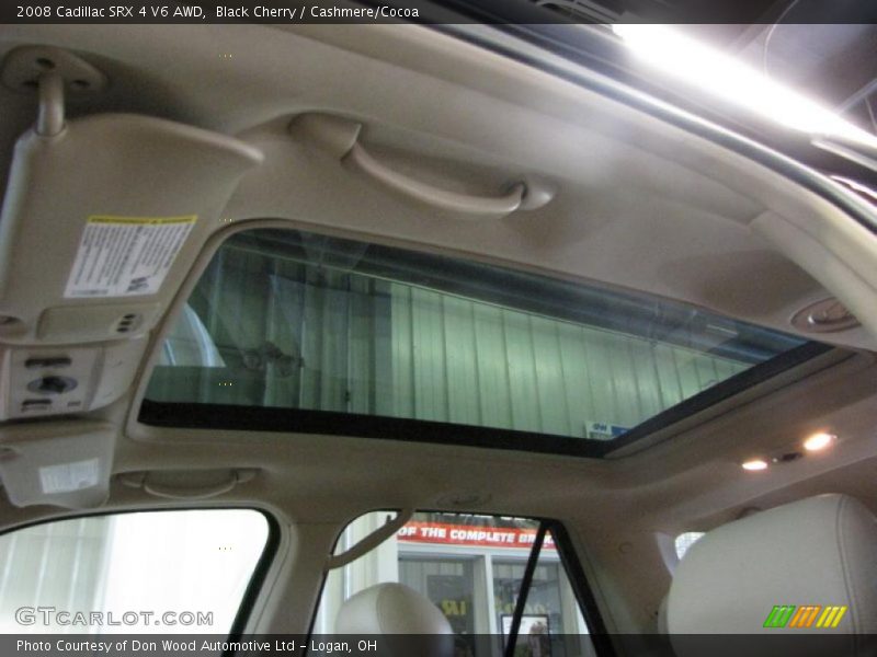 Black Cherry / Cashmere/Cocoa 2008 Cadillac SRX 4 V6 AWD