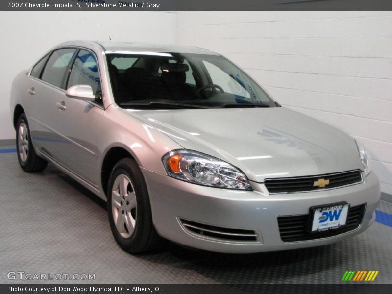 Silverstone Metallic / Gray 2007 Chevrolet Impala LS