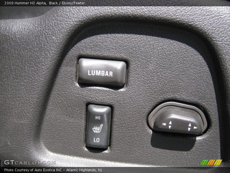 Black / Ebony/Pewter 2009 Hummer H3 Alpha