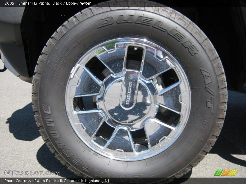 Black / Ebony/Pewter 2009 Hummer H3 Alpha