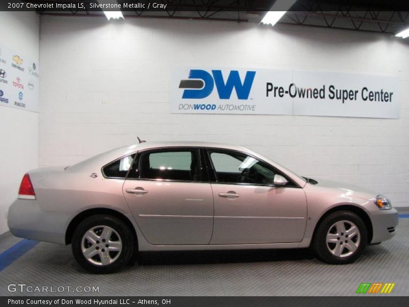 Silverstone Metallic / Gray 2007 Chevrolet Impala LS