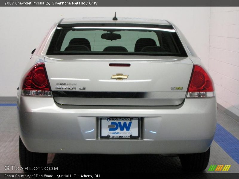 Silverstone Metallic / Gray 2007 Chevrolet Impala LS