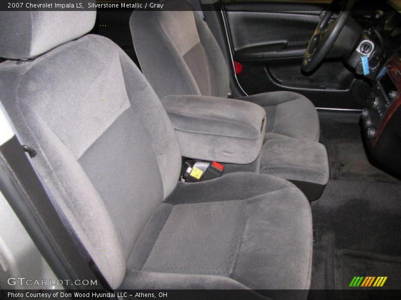 Silverstone Metallic / Gray 2007 Chevrolet Impala LS