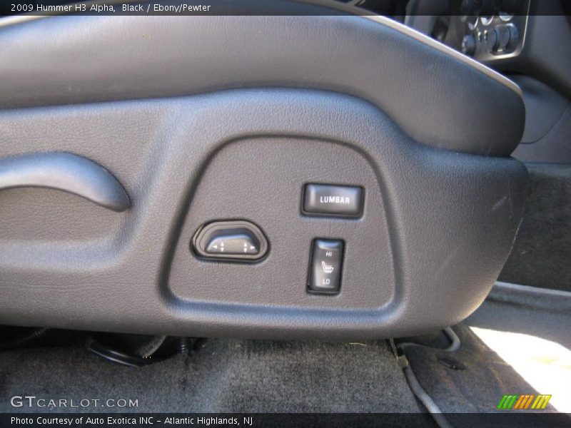 Black / Ebony/Pewter 2009 Hummer H3 Alpha