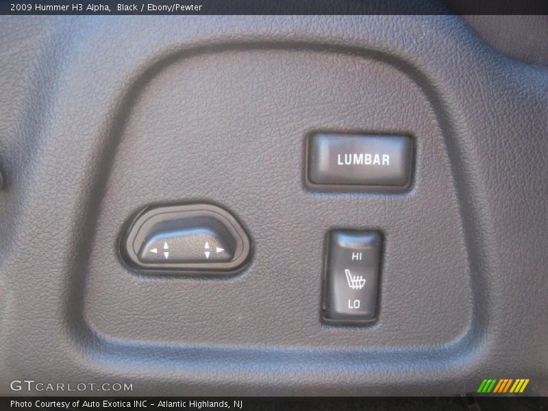 Black / Ebony/Pewter 2009 Hummer H3 Alpha