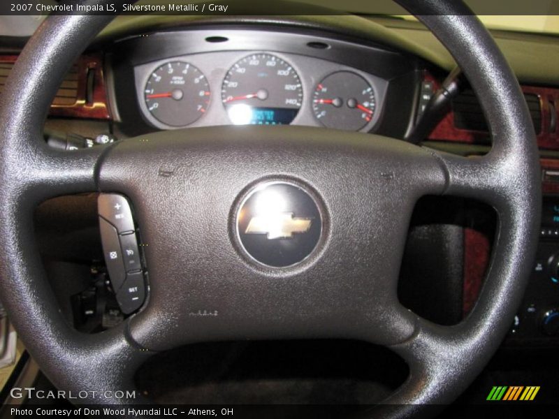 Silverstone Metallic / Gray 2007 Chevrolet Impala LS
