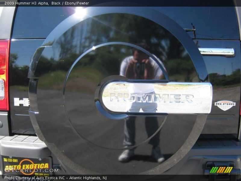 Black / Ebony/Pewter 2009 Hummer H3 Alpha