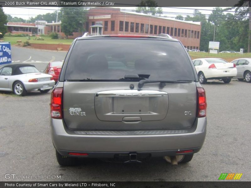 Titanium Gray Metallic / Gray 2006 Buick Rainier CXL AWD
