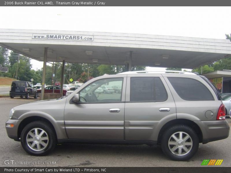 Titanium Gray Metallic / Gray 2006 Buick Rainier CXL AWD