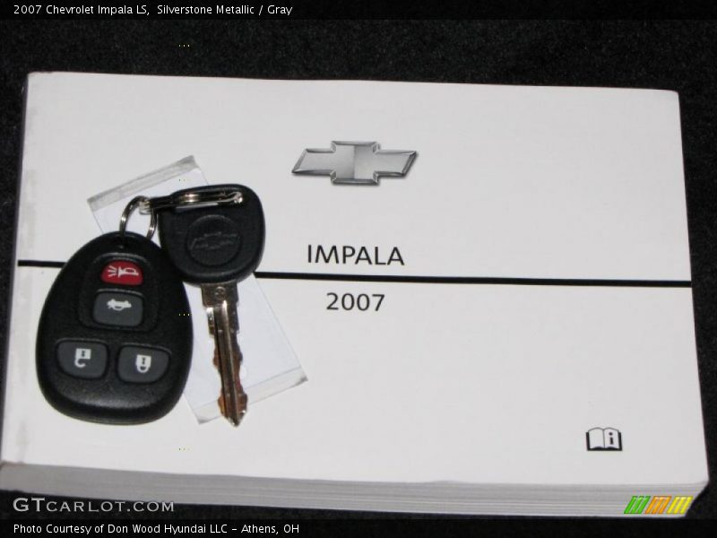 Silverstone Metallic / Gray 2007 Chevrolet Impala LS