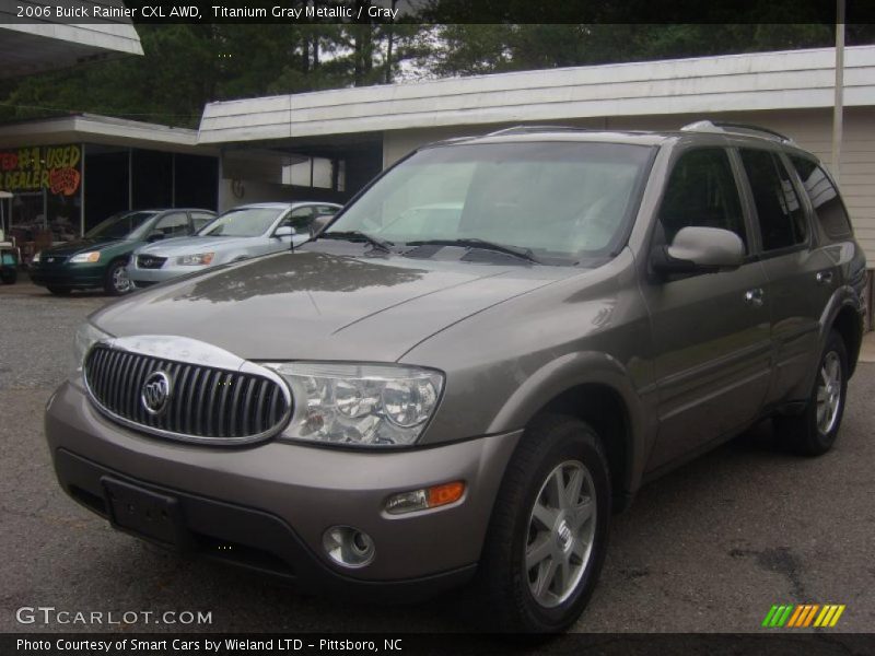 Titanium Gray Metallic / Gray 2006 Buick Rainier CXL AWD