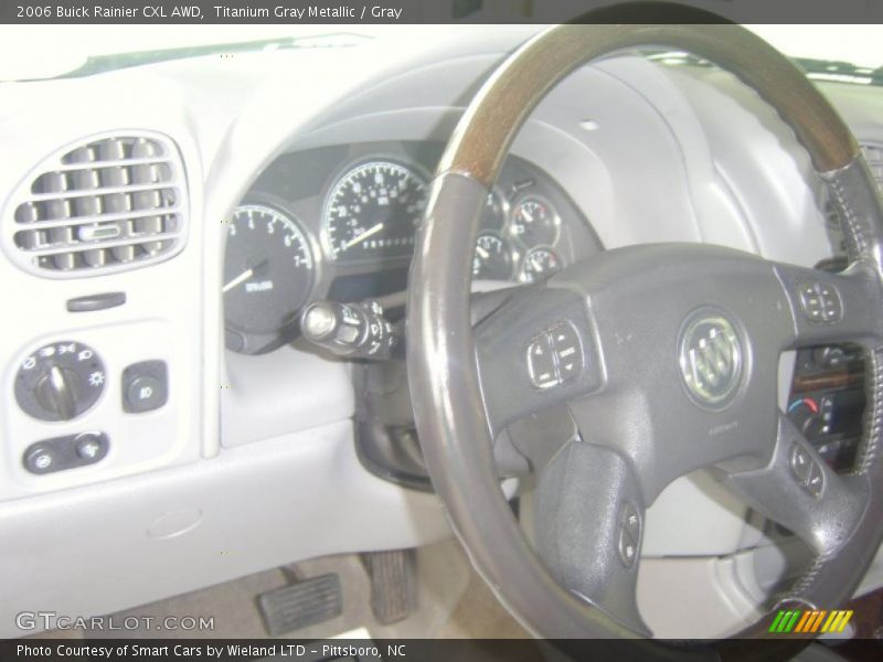 Titanium Gray Metallic / Gray 2006 Buick Rainier CXL AWD