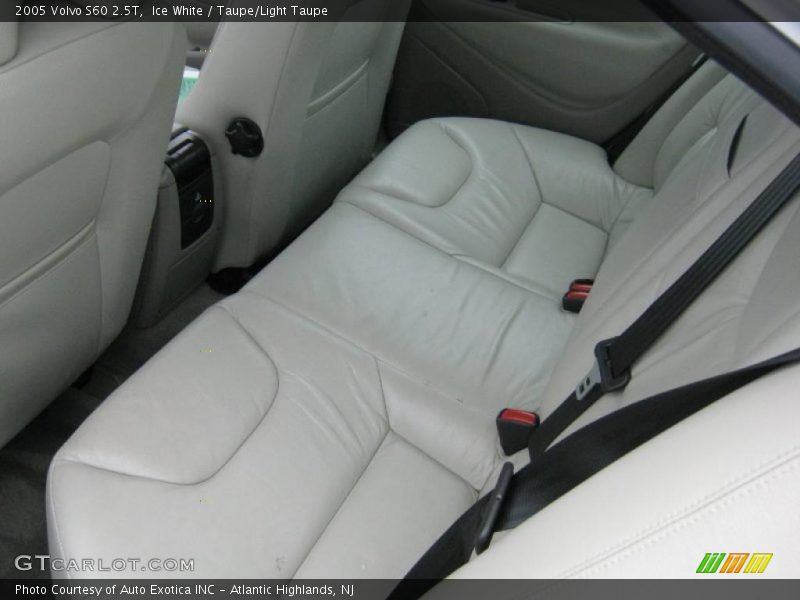 Ice White / Taupe/Light Taupe 2005 Volvo S60 2.5T