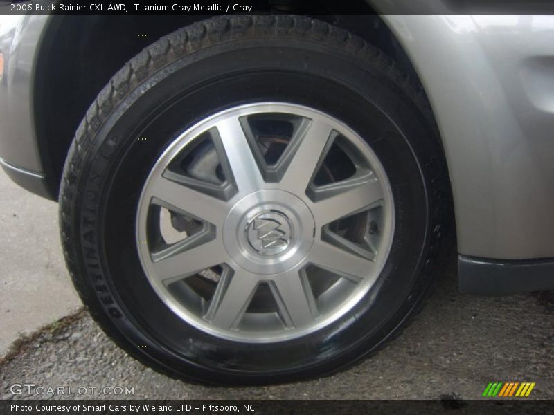 Titanium Gray Metallic / Gray 2006 Buick Rainier CXL AWD