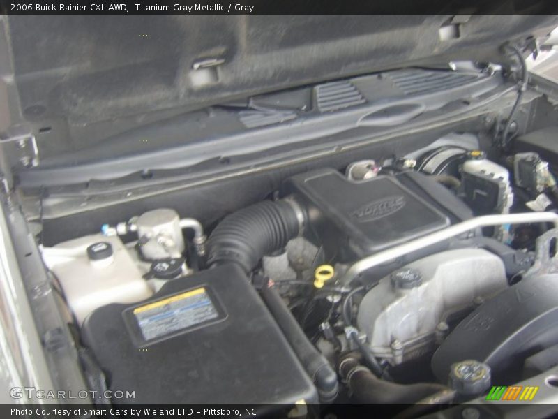 Titanium Gray Metallic / Gray 2006 Buick Rainier CXL AWD