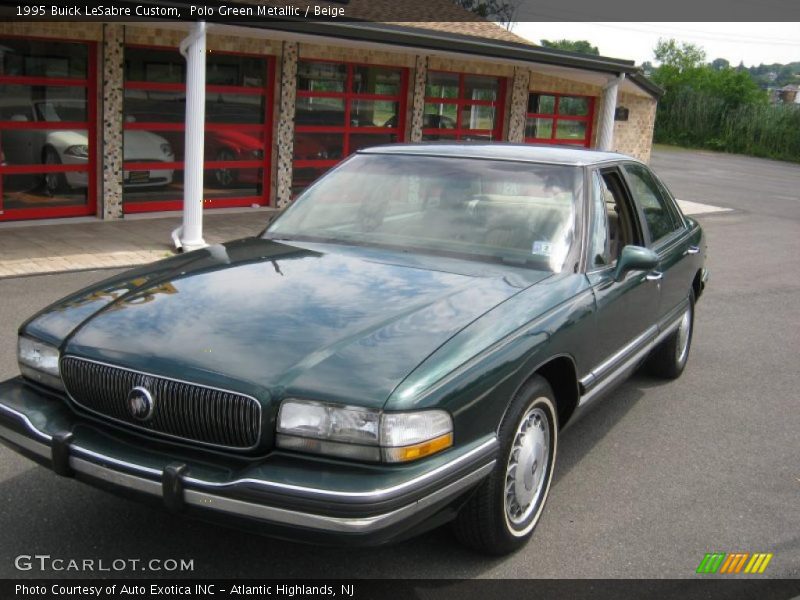 Polo Green Metallic / Beige 1995 Buick LeSabre Custom