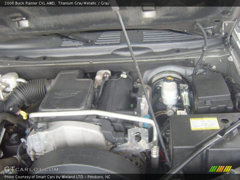 Titanium Gray Metallic / Gray 2006 Buick Rainier CXL AWD