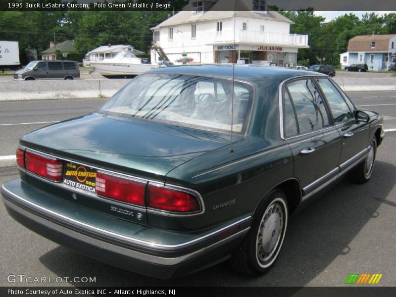 Polo Green Metallic / Beige 1995 Buick LeSabre Custom
