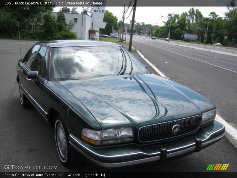 Polo Green Metallic / Beige 1995 Buick LeSabre Custom