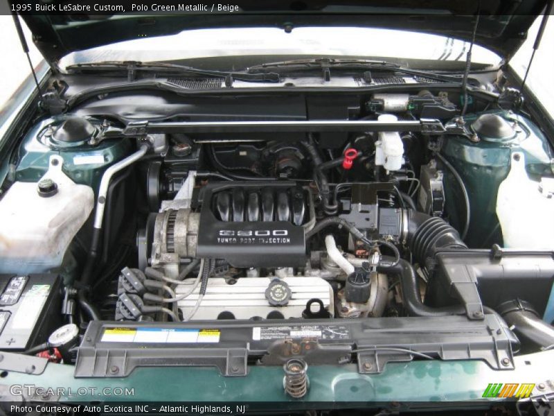 Polo Green Metallic / Beige 1995 Buick LeSabre Custom