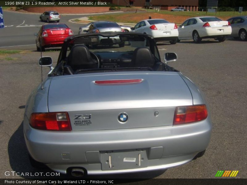 Arctic Silver Metallic / Black 1996 BMW Z3 1.9 Roadster