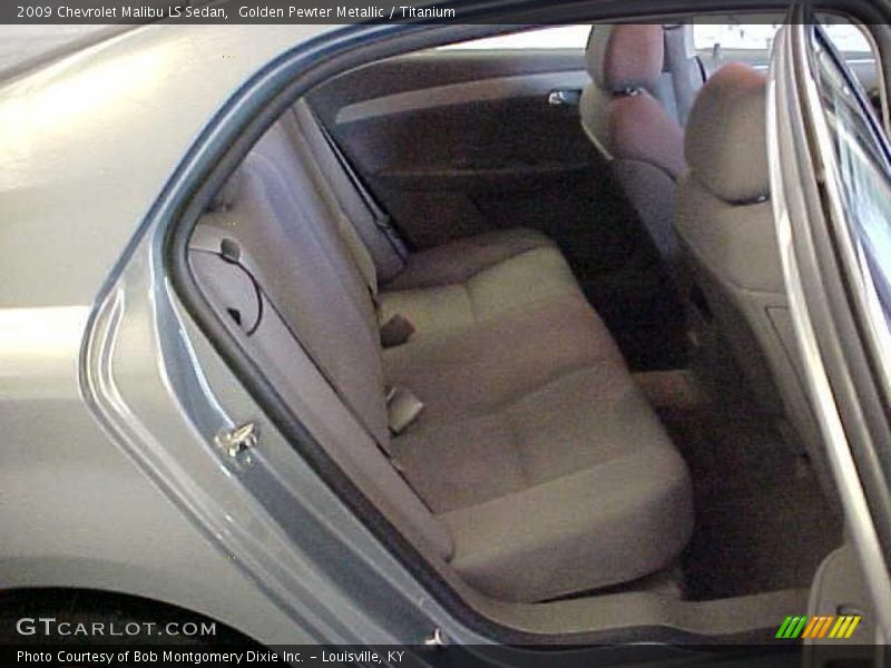 Golden Pewter Metallic / Titanium 2009 Chevrolet Malibu LS Sedan