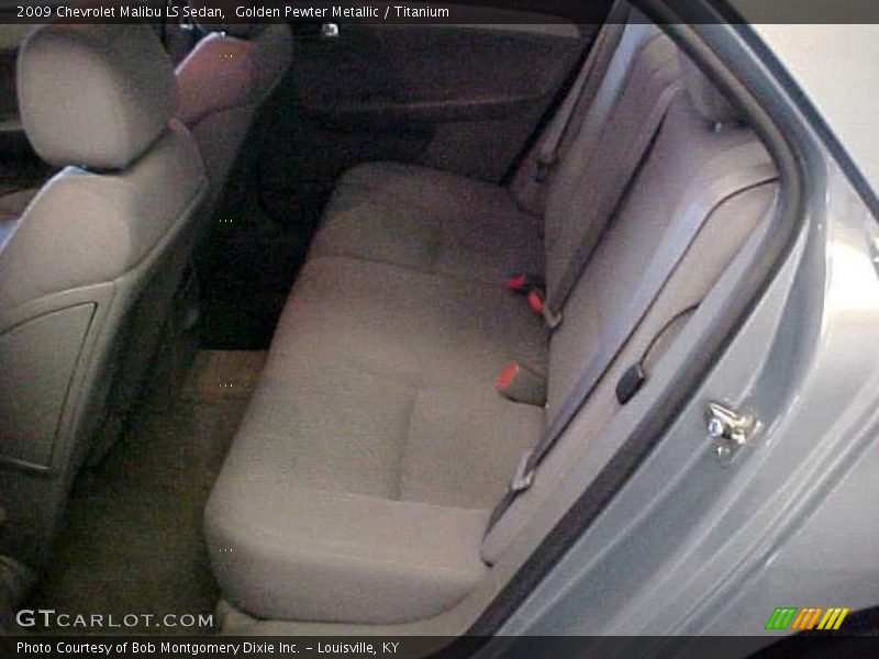 Golden Pewter Metallic / Titanium 2009 Chevrolet Malibu LS Sedan