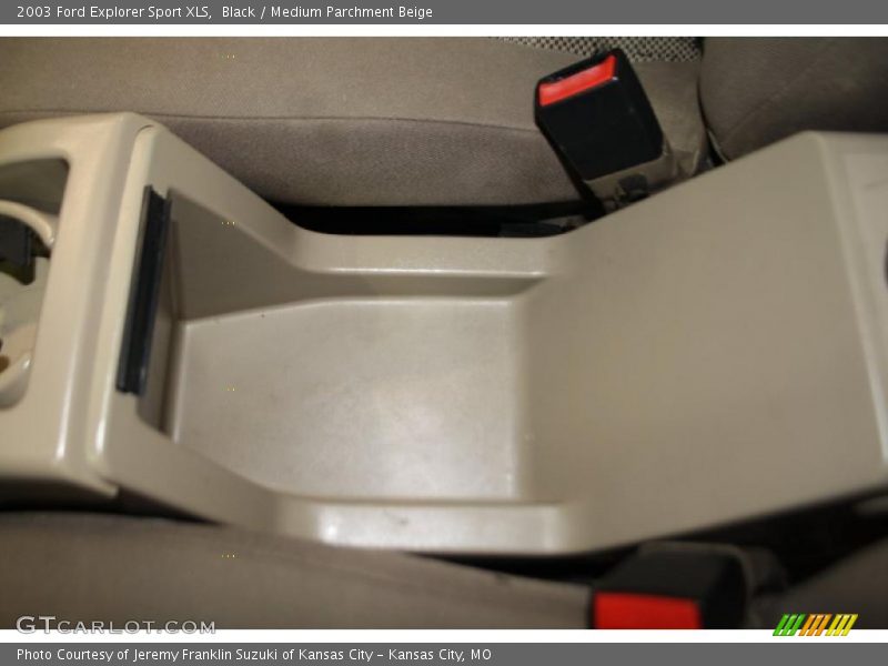 Black / Medium Parchment Beige 2003 Ford Explorer Sport XLS
