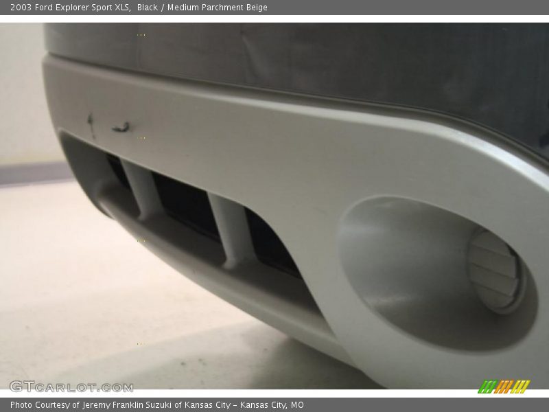 Black / Medium Parchment Beige 2003 Ford Explorer Sport XLS