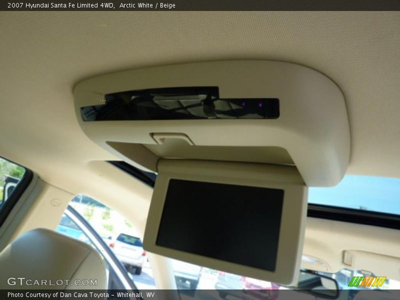 Arctic White / Beige 2007 Hyundai Santa Fe Limited 4WD