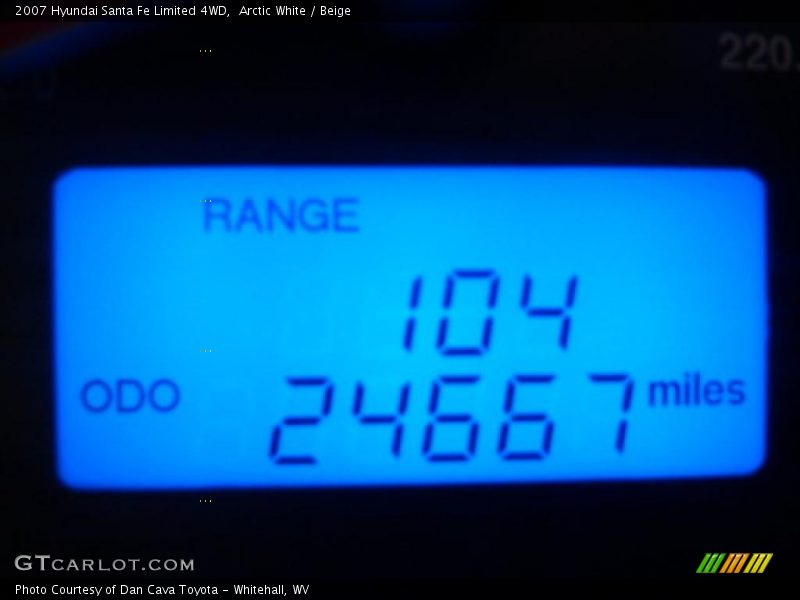 Arctic White / Beige 2007 Hyundai Santa Fe Limited 4WD