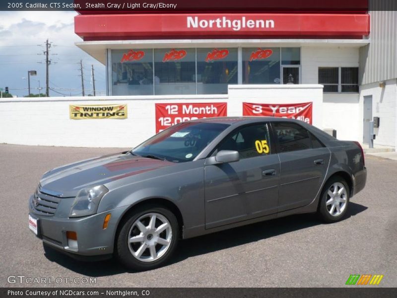 Stealth Gray / Light Gray/Ebony 2005 Cadillac CTS Sedan