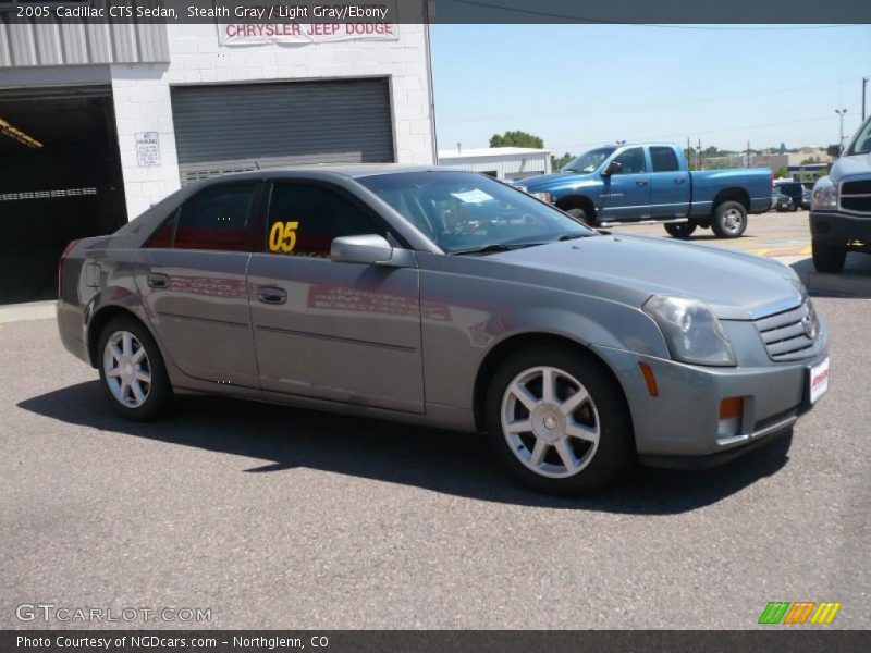 Stealth Gray / Light Gray/Ebony 2005 Cadillac CTS Sedan