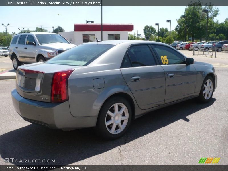 Stealth Gray / Light Gray/Ebony 2005 Cadillac CTS Sedan