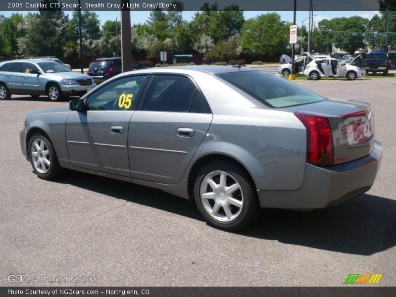 Stealth Gray / Light Gray/Ebony 2005 Cadillac CTS Sedan