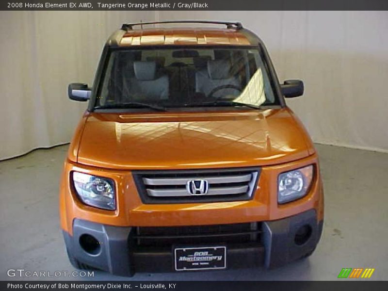 Tangerine Orange Metallic / Gray/Black 2008 Honda Element EX AWD