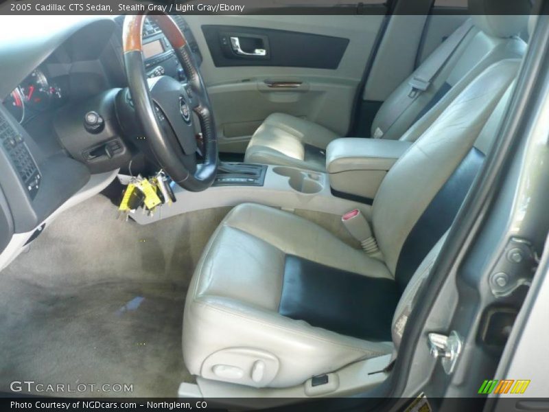 Stealth Gray / Light Gray/Ebony 2005 Cadillac CTS Sedan