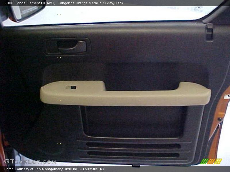 Tangerine Orange Metallic / Gray/Black 2008 Honda Element EX AWD