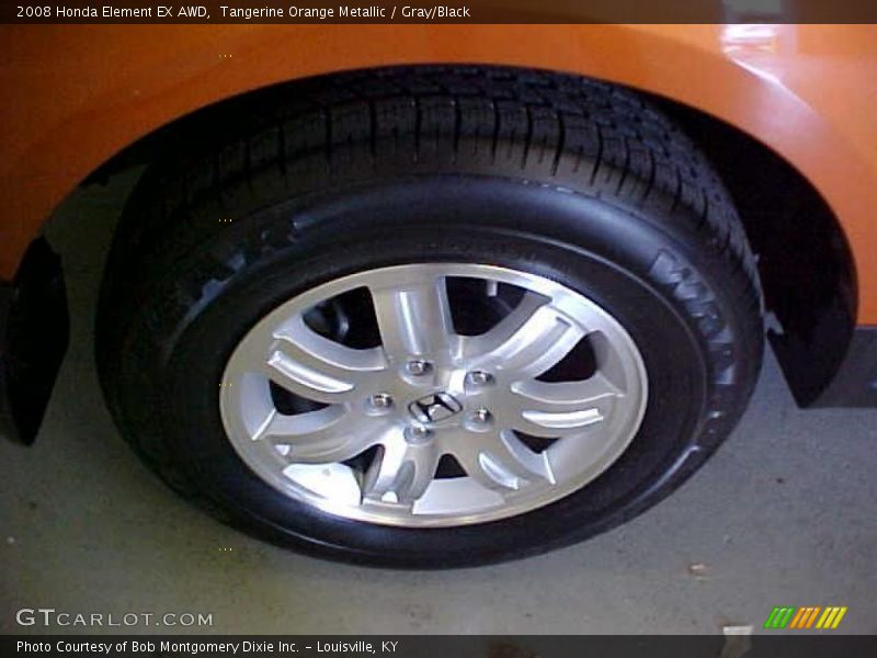 Tangerine Orange Metallic / Gray/Black 2008 Honda Element EX AWD